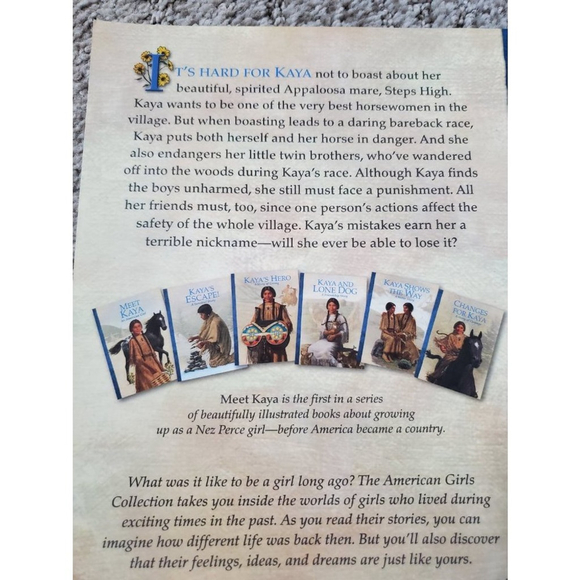 American Girl Book Meet Kaya - Picture 2 of 2